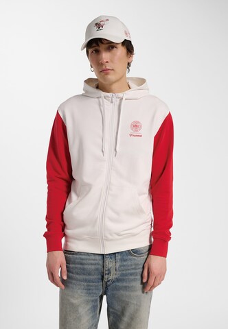 Hummel Sweatjacke in Weiß: Vorderseite