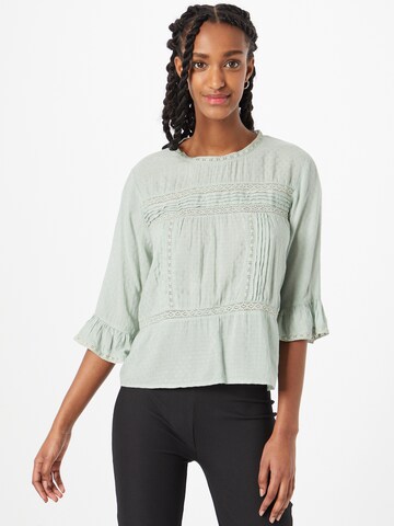 ONLY - Blusa 'ANEMONE' em verde: frente