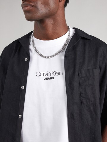 Calvin Klein Jeans T-Shirt in Weiß