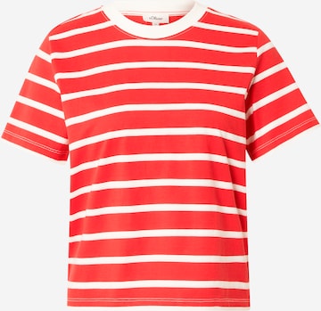 s.Oliver Shirt in Rot: Vorderseite