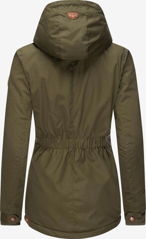 Ragwear Winter jacket 'Monade' in Green