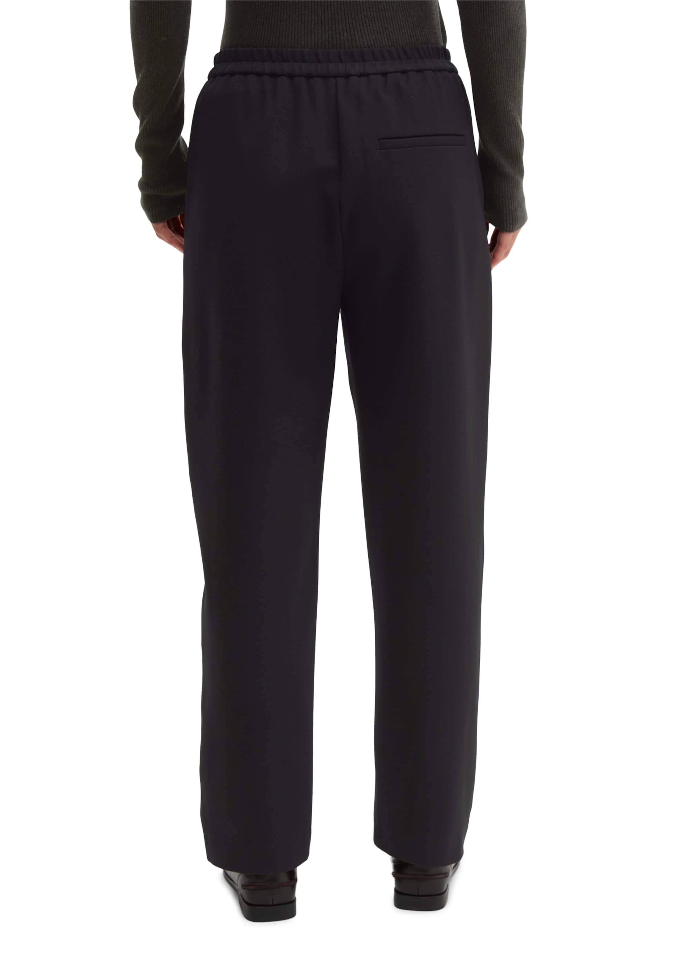 Marc O'Polo Loosefit Hose in Schwarz