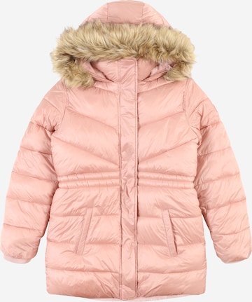 Abercrombie & FitchZimska jakna - roza boja: prednji dio