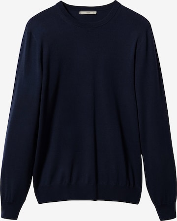 MANGO MAN Sweater 'Willy' in Blue: front