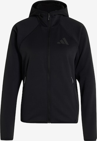 Veste en polaire fonctionnelle 'Xperior' ADIDAS TERREX en noir : devant