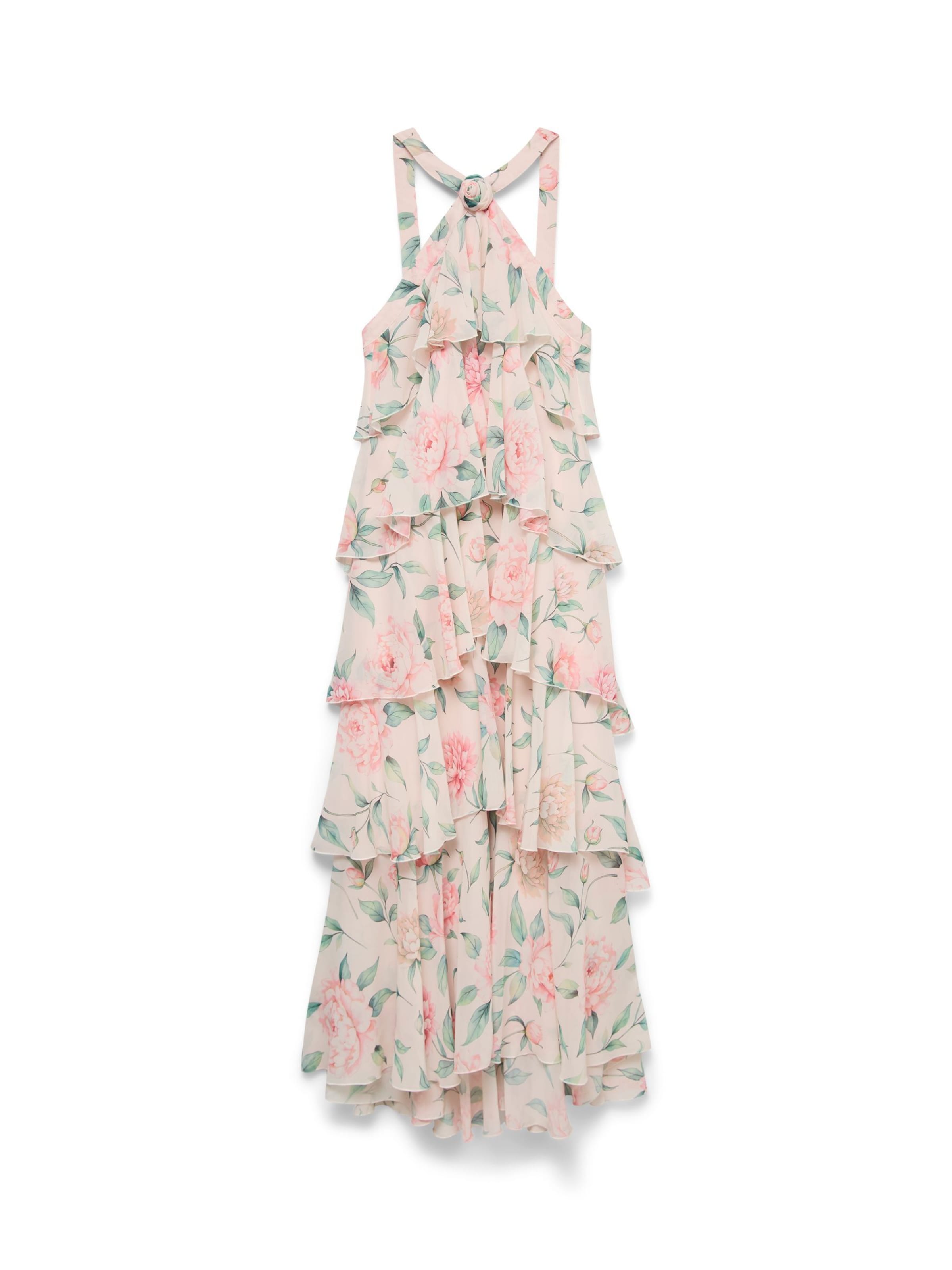 Robe de cocktail 'VMFelicia' VERO MODA en rose : devant