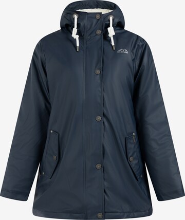 ICEBOUND Between-Season Jacket in Blue: front