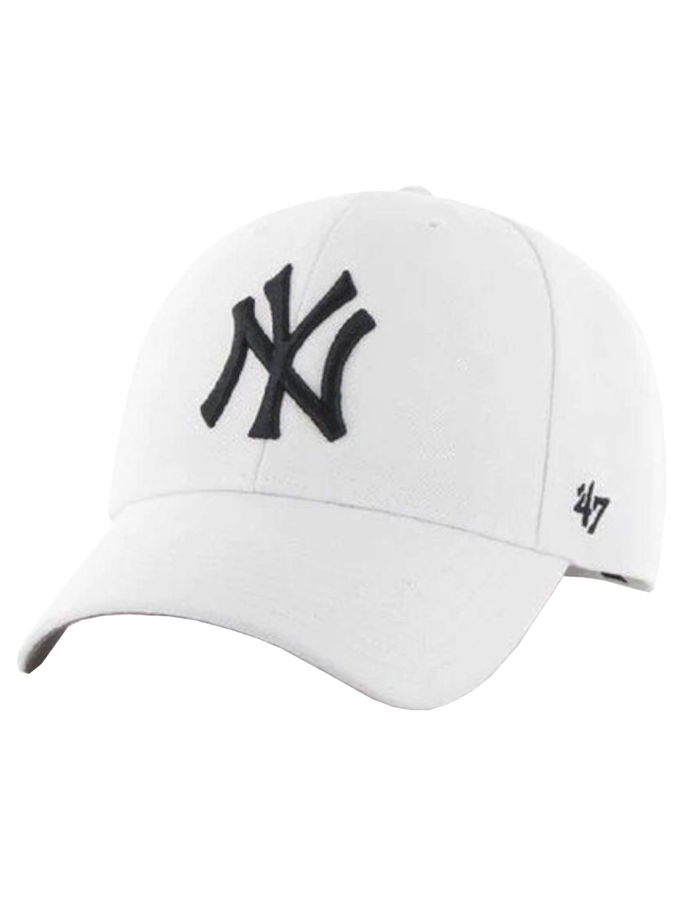 Casquette '47 Brand New York Yankees MVP Cap' 47 en blanc : devant