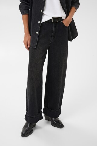 Part Two Loose fit Jeans 'Christine' in Black: front