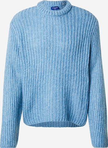 mėlyna JACK & JONES Megztinis: priekis