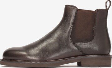 Chelsea Boots Kazar en marron : devant