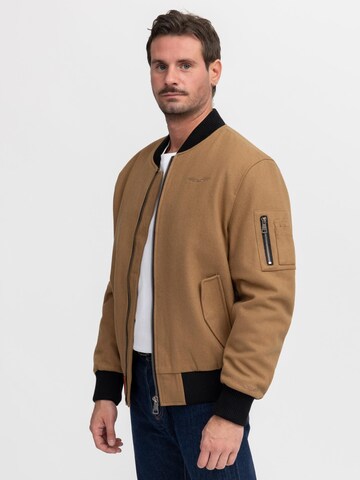 Bombers Winterjas 'TRACK MEN' in Beige