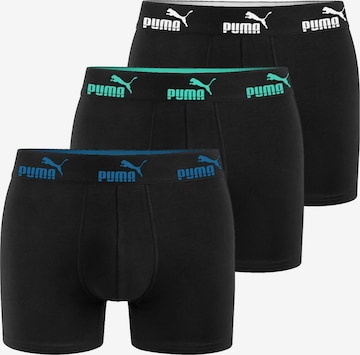 Boxers PUMA en noir : devant