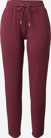 Coupe slim Pantalon 'Ny44la' ZABAIONE en rouge : devant