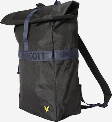 Lyle & Scott Ryggsekk i svart: forside