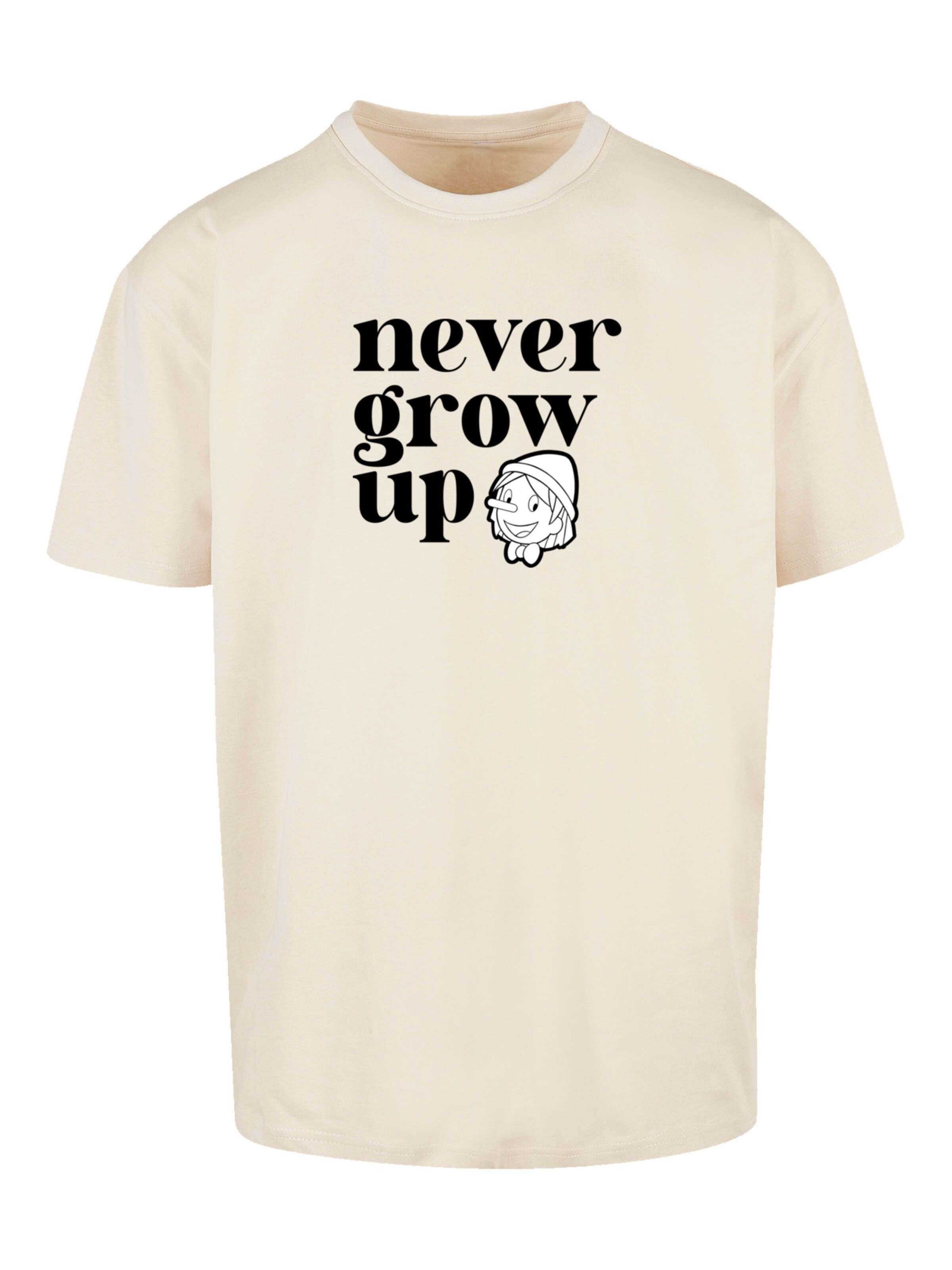 T-Shirt F4NT4STIC en beige : devant