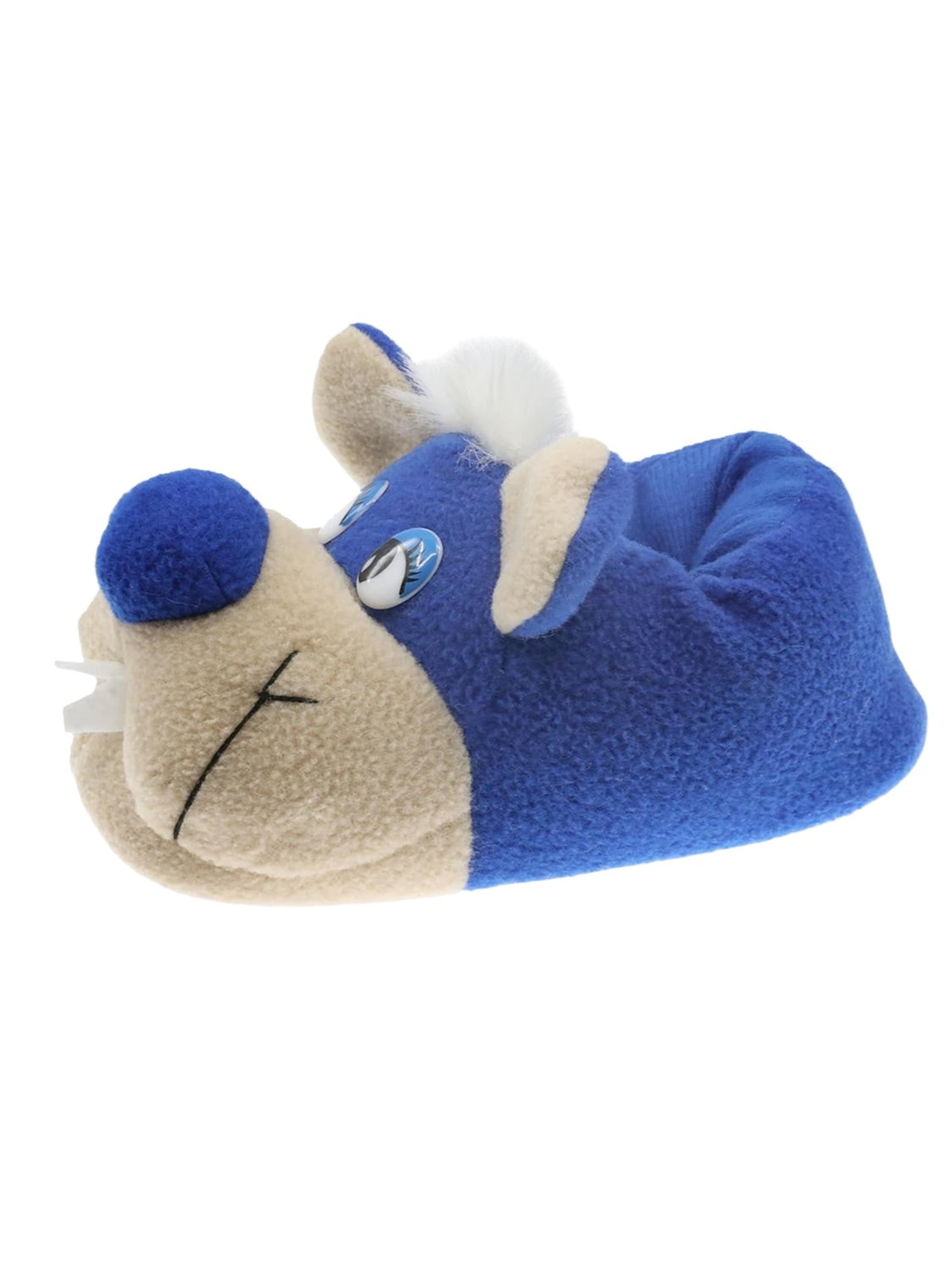 Pantoufle 'Floppys' Beppi en bleu : devant