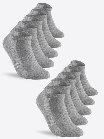 sockenkauf24 Ankle Socks in Grey: front