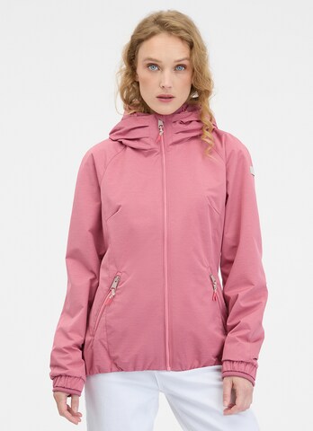 Ragwear Between-Season Jacket in Orange: front