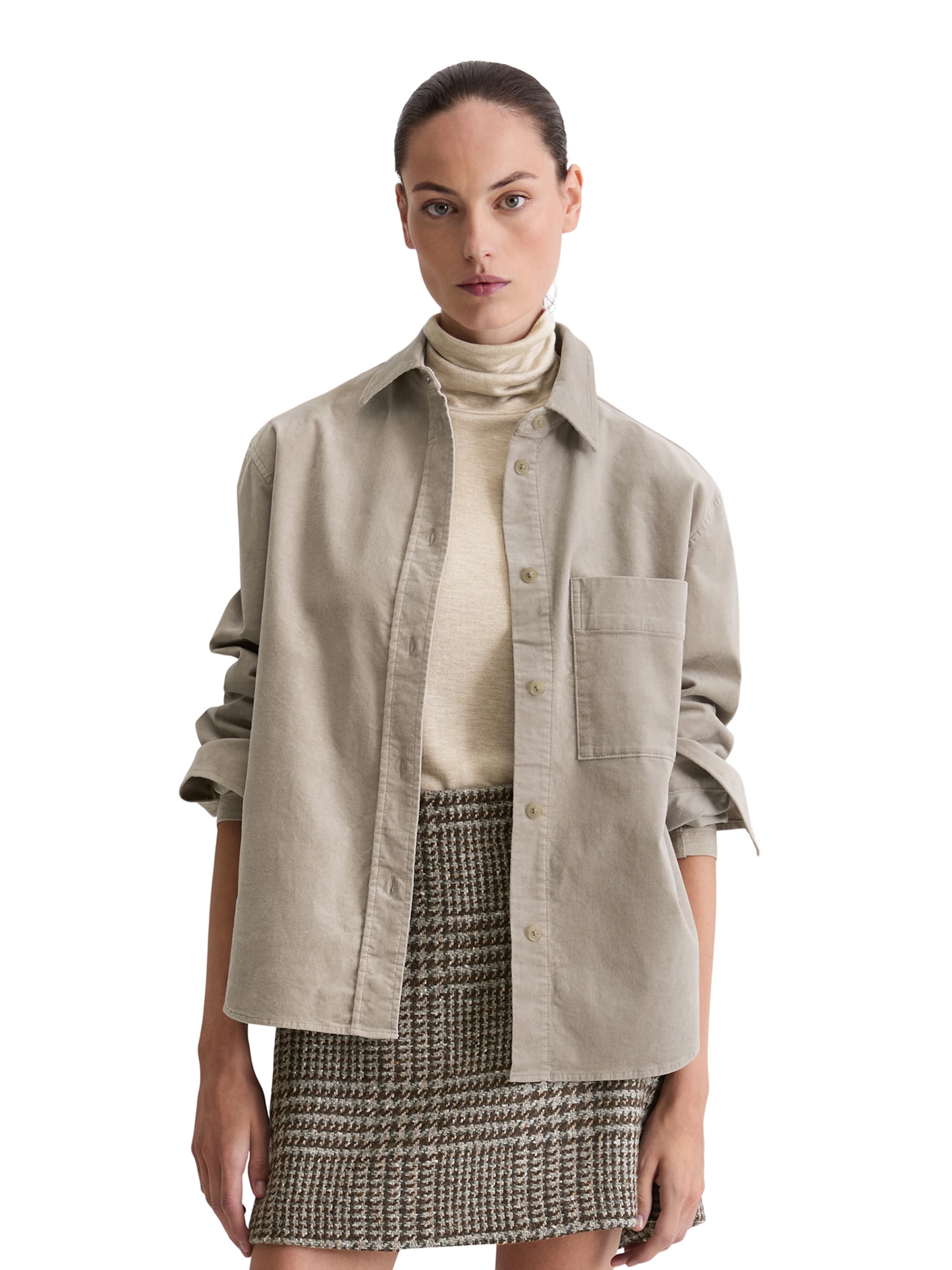 Giacca di mezza stagione di Marc O'Polo in grigio: frontale