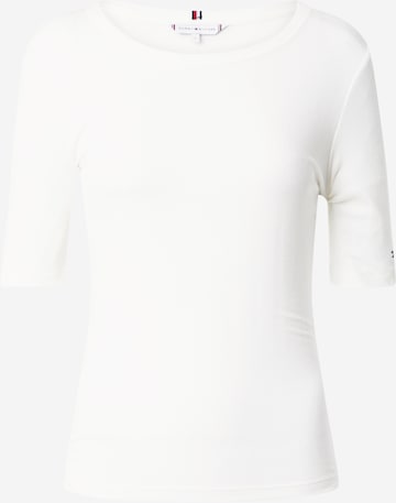 T-shirt TOMMY HILFIGER en blanc : devant