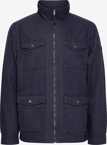 INDICODE JEANS Between-Season Jacket 'Bolven' in Blue: front