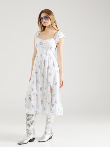 HOLLISTER Dress in White: front