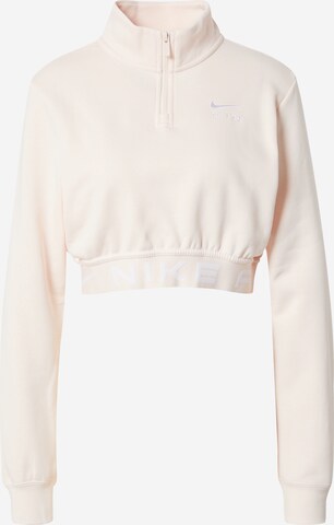 Nike Sportswear Sweatshirt i rosa: framsida