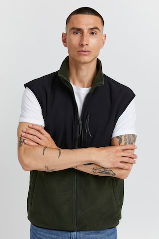 BLEND Sweatweste Sweat vest in Grün: predná strana