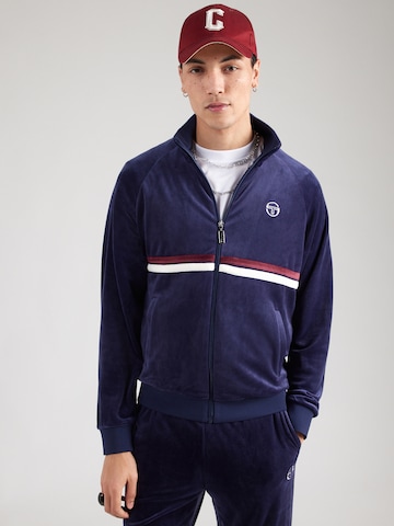 Veste de survêtement 'Dallas 024' Sergio Tacchini en bleu : devant