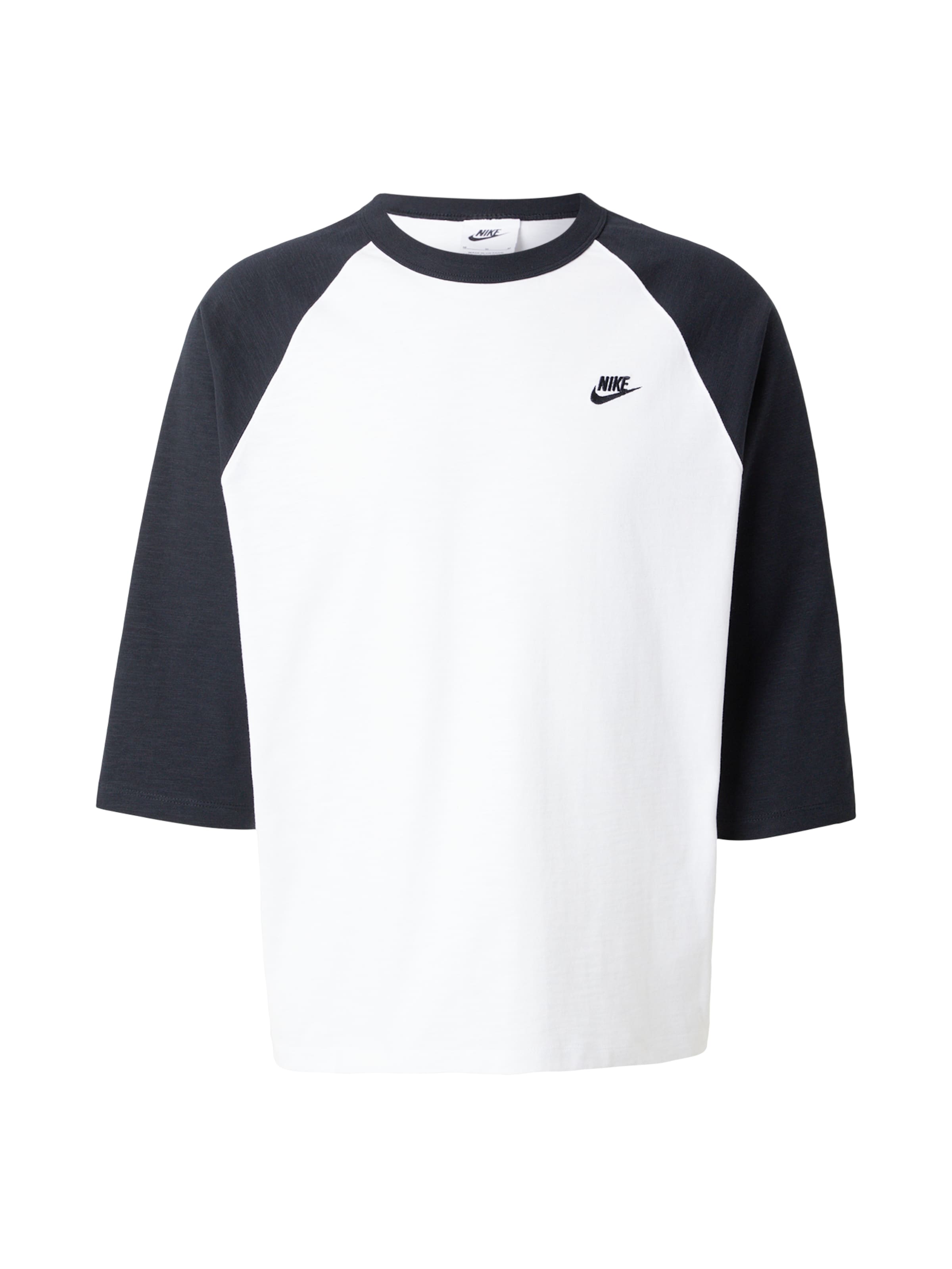 Nike Sportswear Majica 'CLUB' | bela barva: sprednja stran