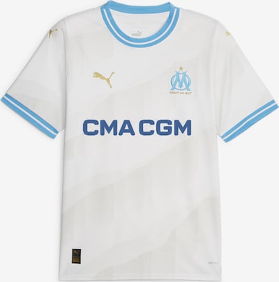 PUMA Tricot 'Olympique de Marseille' in de kleur Lichtblauw / Goud / Wit, Productweergave