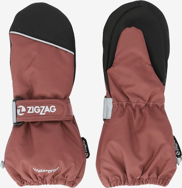 ZigZag Gloves 'Shildon' in Pink: front