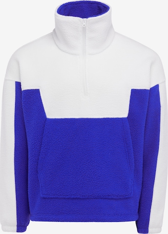 Sweat-shirt Mo ATHLSR en bleu : devant