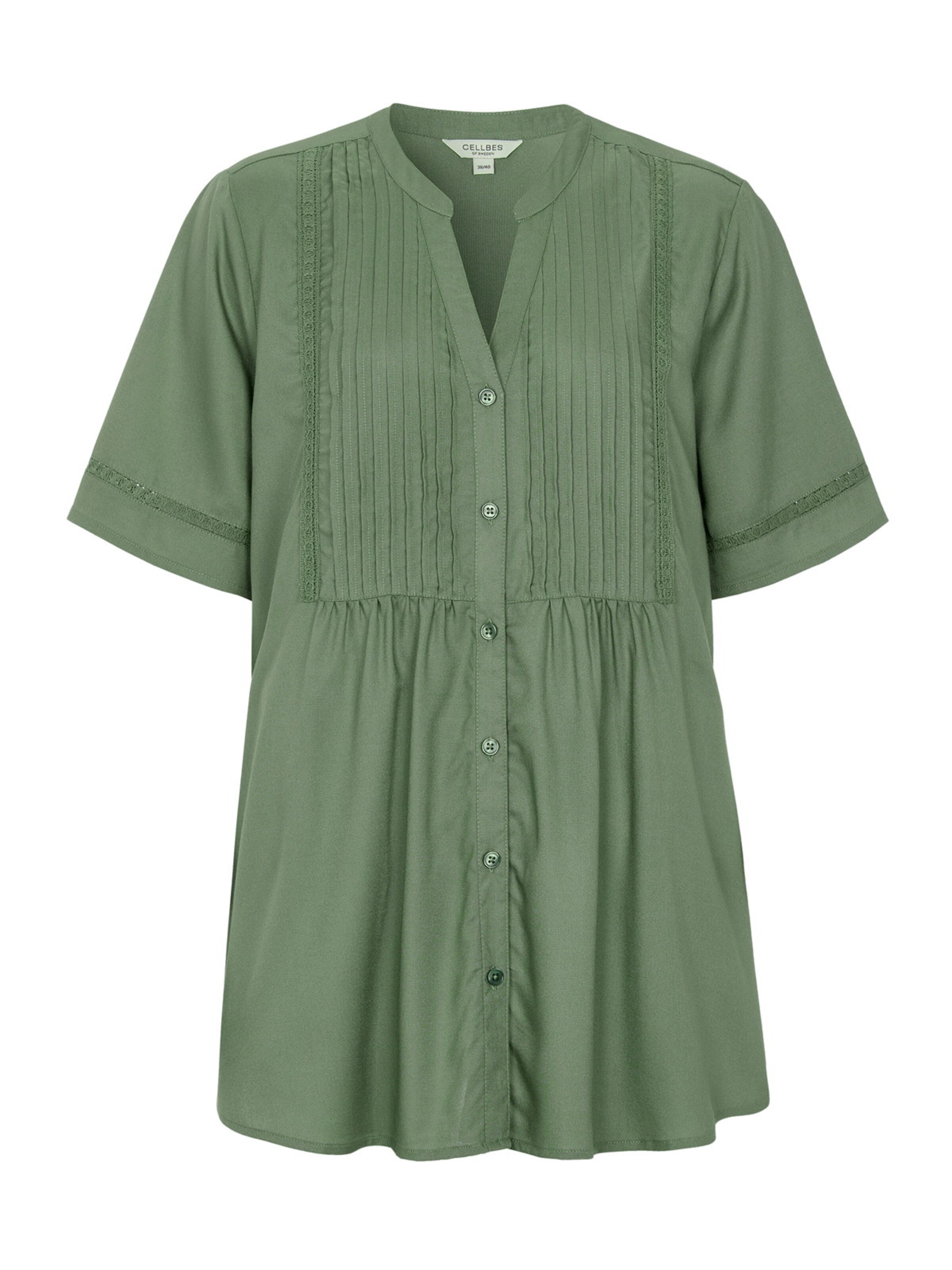 Cellbes of Sweden Tuniek in Groen: voorkant