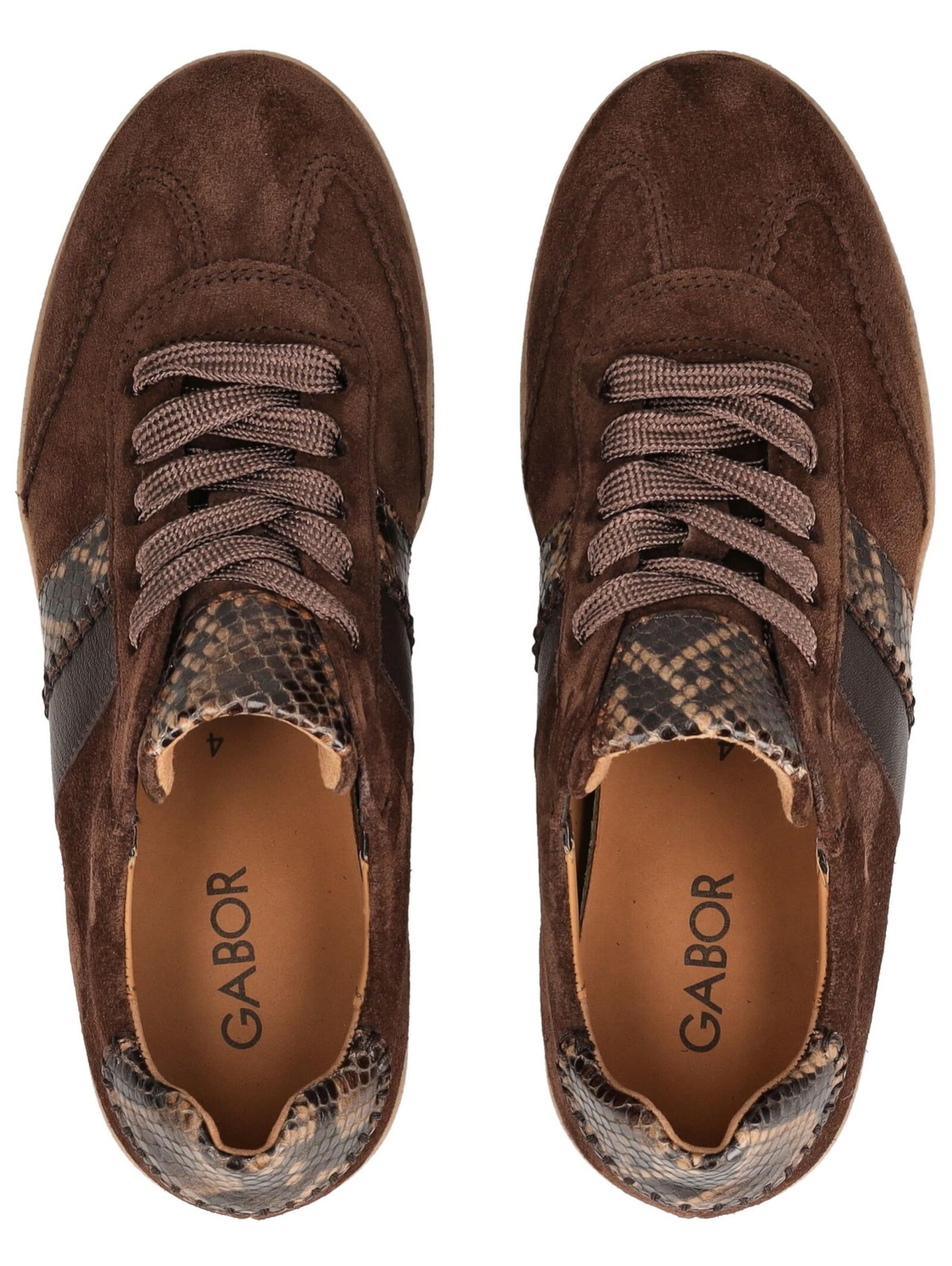 Baskets basses GABOR en marron