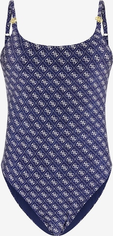 GUESS Swimsuit in Purple: front