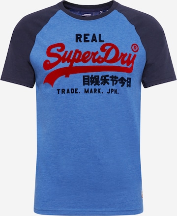 Superdry Shirt in Blau: predná strana