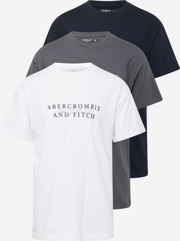 Abercrombie & Fitch Shirt in Blauw: voorkant