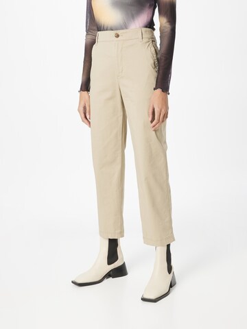 Loosefit Pantalon GAP en beige : devant