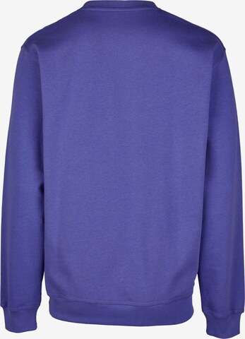 Cleptomanicx Sweatshirt 'Embro Gull Mono' in Blau