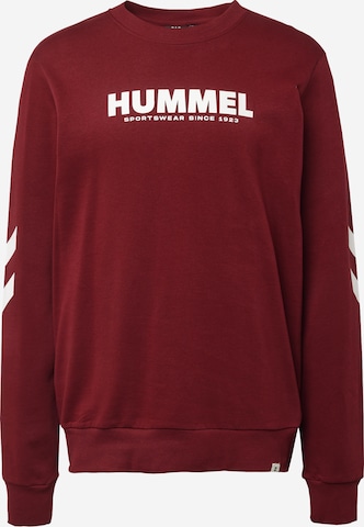 Hummel Sweatshirt i röd: framsida