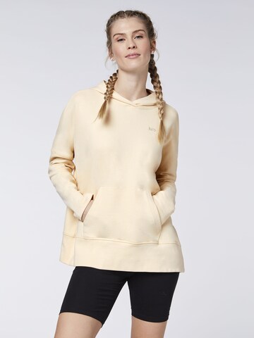 Jette Sport Sweatshirt in Beige: front