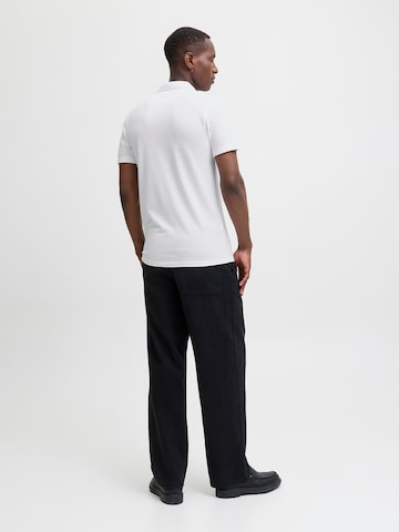JACK & JONES Poloshirt 'JWHPAULOS' in Weiß