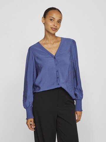VILA Bluse in Blau: Vorderseite