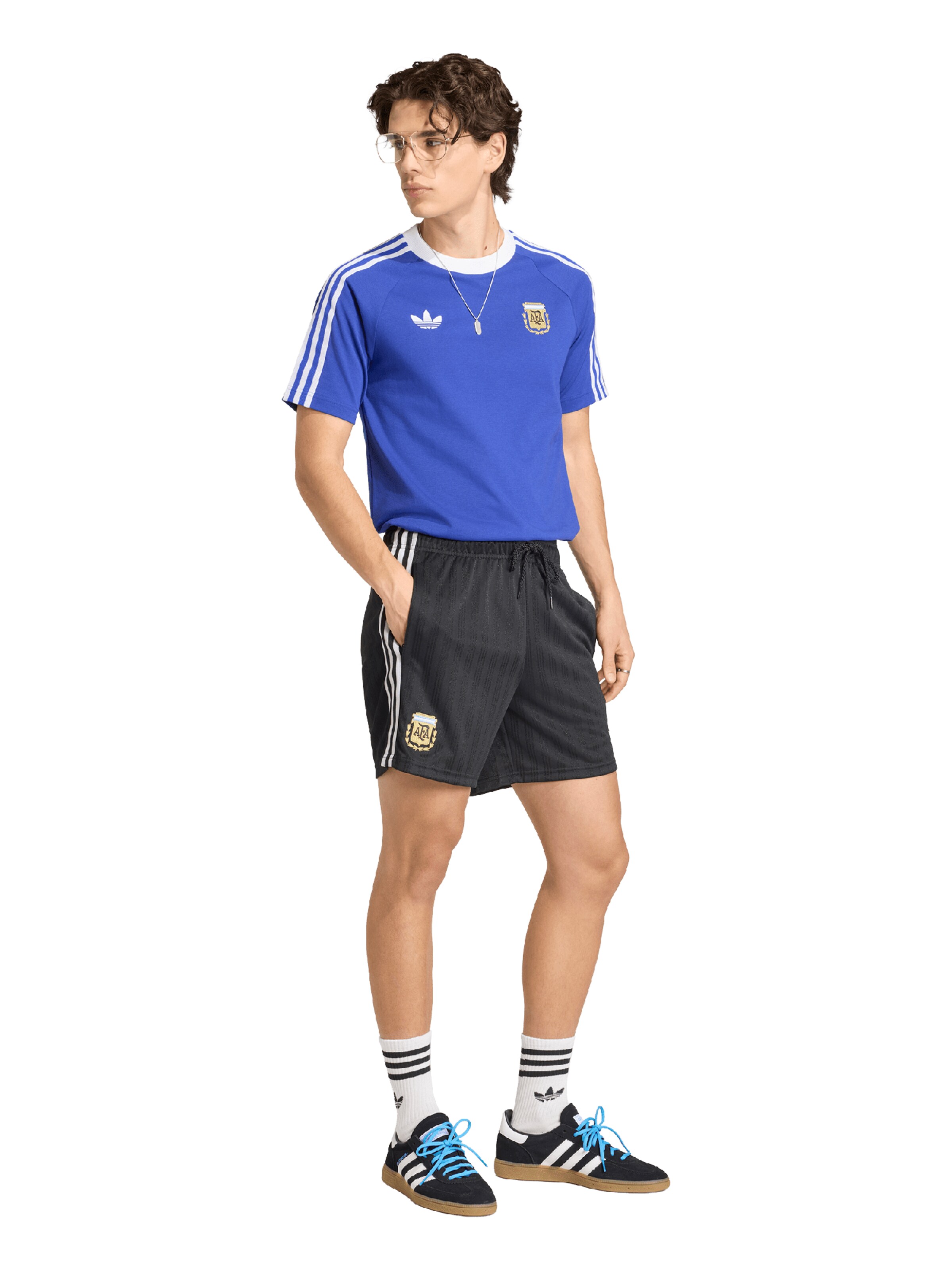 ADIDAS PERFORMANCE Λειτουργικό μπλουζάκι 'AFA' σε μπλε