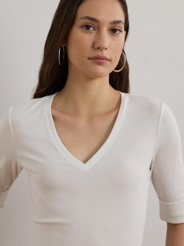 Maglietta di Lauren Ralph Lauren in bianco