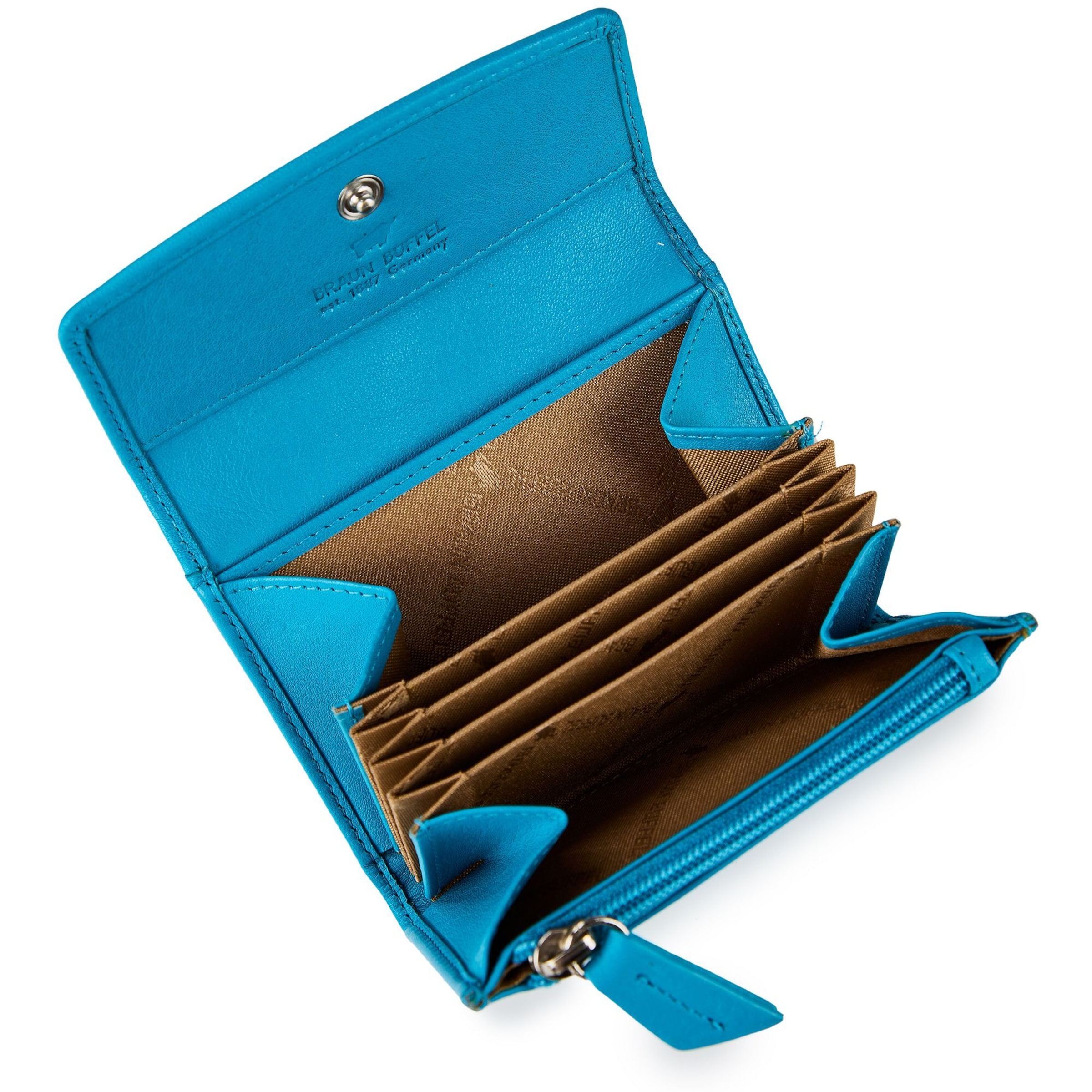 Braun Büffel Portemonnee 'Joy' in Blauw
