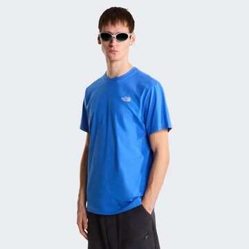 THE NORTH FACE Shirt 'Evolution Simple Dome' in Blue: front