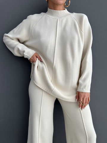 WOMAN VISION Pantsuit in Beige